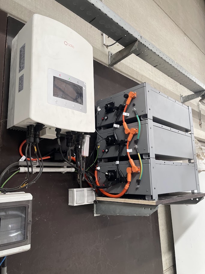 Batterijmodules + hybride omvormer